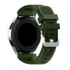 Twill Texture Silicone Watch Strap Adjustable Wrist Band Replacement for Samsung Galaxy Watch 46mm