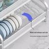 3-Tier Carbon Steel Dish Drying Rack