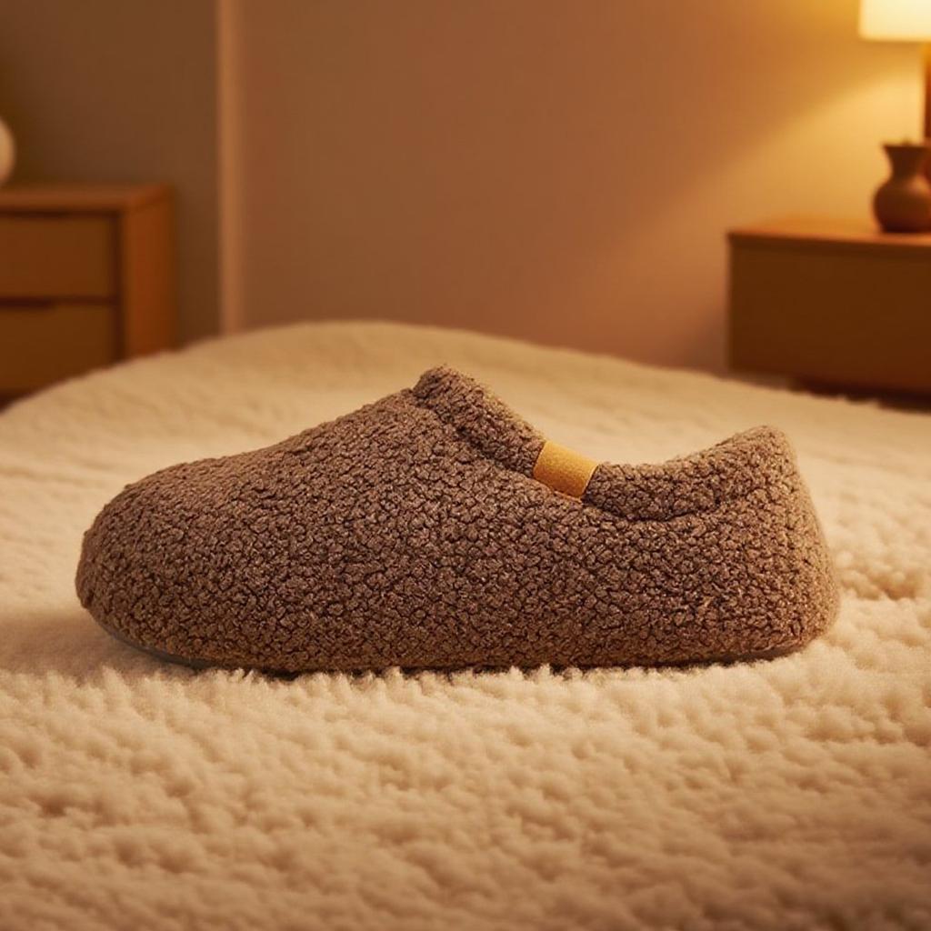 New Men Winter Slippers High Quality Soft Plush Warm Slippers for Women Non-Slip Indoor Home Footwear Comfortable Couples Shoes