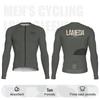 2023 Lampada Men's Long Sleeve Cycling Jersey - Summer/Autumn, Lightweight Road Bike Top