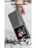 Samsung Z Flip6 Electroplated Transparent Ultra-Thin Anti-Drop Case for Foldable Screen