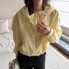 Women's Summer Korean Style Hooded Short Jacket, Versatile and Loose with Double Zipper, Mesh Lining, Sun Protection, Thin.