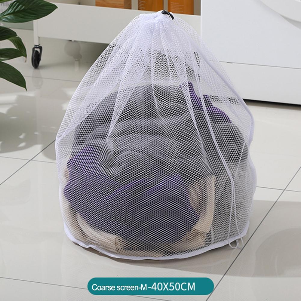 Large Thicken Mesh Laundry Bag for Washing Shirts Jeans and More