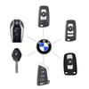 11/14MM Replacement Remote 11mm Key Fob Badge 3D Emblem Sticker Decal FOR BMW M 50th anniversary.