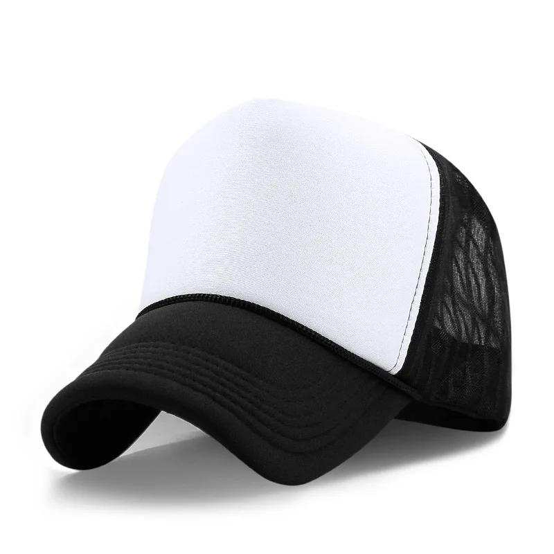 Adult Summer Mesh Trucker Caps Men Hip Hop Punk Rock Snapback Hat Big Head Man Plus Size Baseball Cap 55-60cm 60-63cm