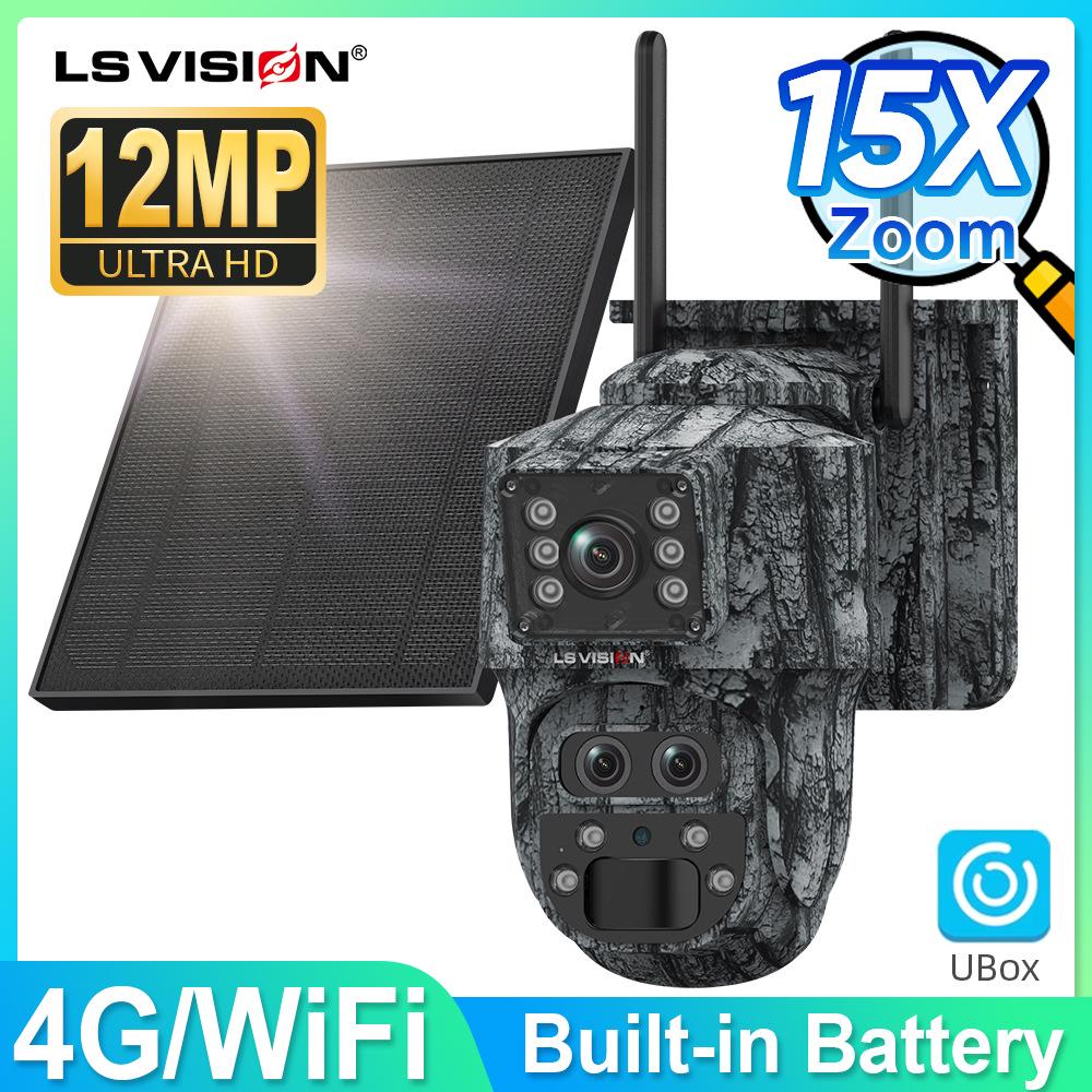 Ubox Solar 4G Wildtier-Jagd- und Überwachungskamera