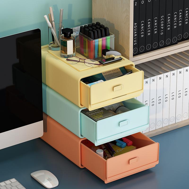 Nordic Große Kapazität Masken Lagerung Box Stapelbar Kosmetik Schmuck Desktop Organizer Schublade Fall Büro Kleinigkeiten Container Tank