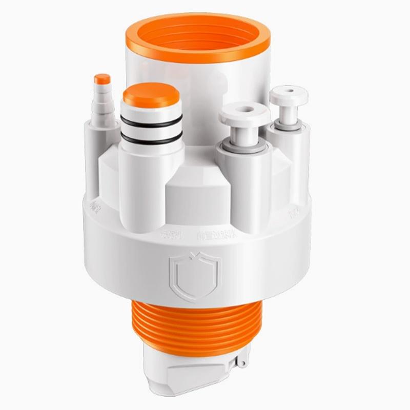 §Kitchen Pipe Drainpipe Connector Five-in-One Dishwasher Sink Sewer Odor-Proof Insec Joint Water Purifier Front Filter Connector