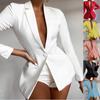 2026 Autumn/Winter Women's Two-Piece Suit: Elegant Lapel, Long Sleeve, Casual Style