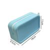 Solid Color Silicone Square Coin Purse Mini Small Item Bag Lipstick Cosmetic Bag Data Cable Storage Bag Women Wallet