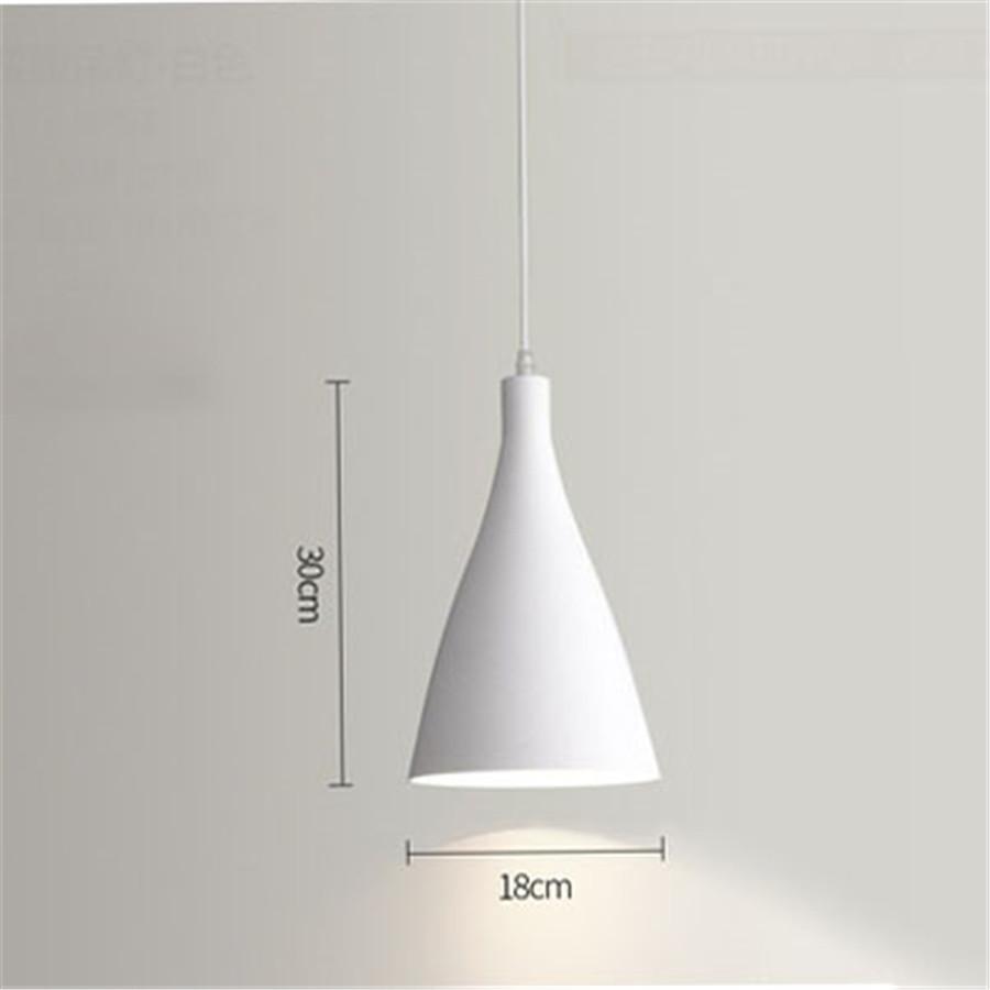 Thrisdar Modern Iron Led Pendant Light E27 Bedside Bedroom Bar Hanging Lamp kitchen Restaurant Dining room Pendant Lamp