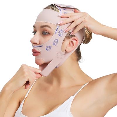 Queixo bochecha emagrecimento bandagem v shaper v linha máscara de levantamento de rosto anti rugas cinta banda máscara de dormir beleza saúde