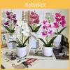 Artificial Orchid Butterfly Flower Bouquet For Home Decor And Arrangements Event