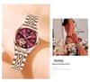 Louis Vanson Women's Luminous Diamond-Set Waterproof Calendar Watch – Popular Style