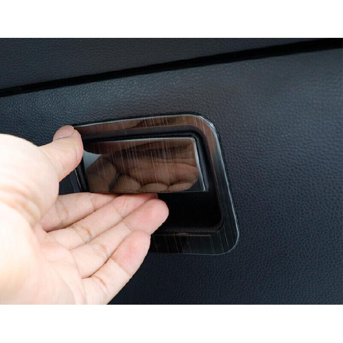 For Toyota GR Corolla -2024 Black Titanium Co-Pilot Storage Box Handle Trim