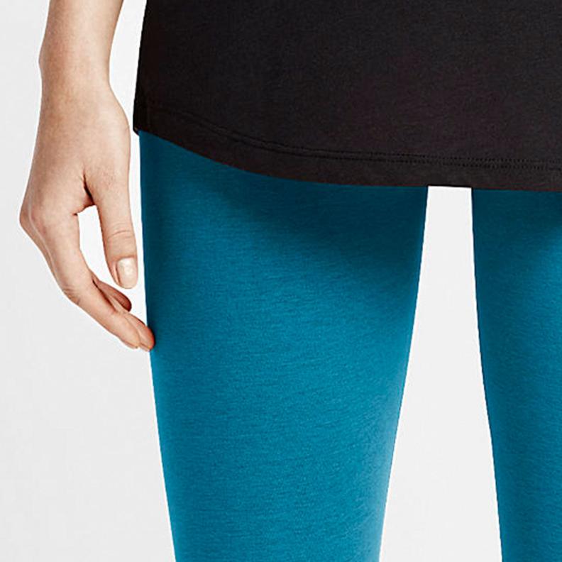 Nike Breathable Knitted Tight Running Pants Women bottoms 615050-413