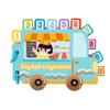 Wooden Magnetic Dress-Up Book for Kids: A Quiet Life Educational Toy for Fine Motor Skills Development