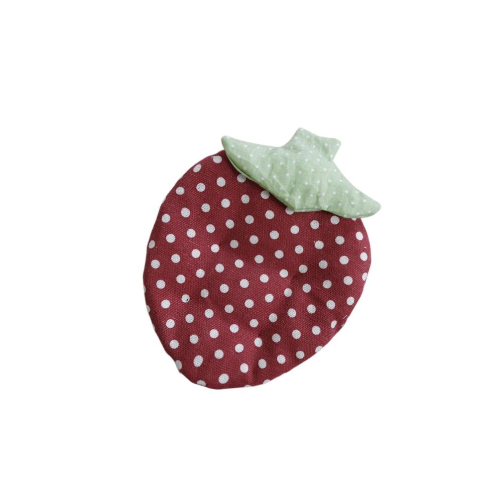 Heat Resistant Heat-Insulating Coaster Polka Dot Drink Cup Mat Fabric Coaster Desktop Decoration Style 5