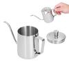 350ml PTFE Coffee Kettle with Lid 304 Stainless Steel Pour Over Coffee Pot for
