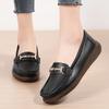 Slip-on Loafers Female Boat Shoes  New Spring /autumn Women Flats Genuine Leather Moccasins Woman Casual Shoes Big Size