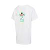Nike T-Shirt Round Neck Letter Logo Print Casual Short Sleeve Kids Tops White HF6297100