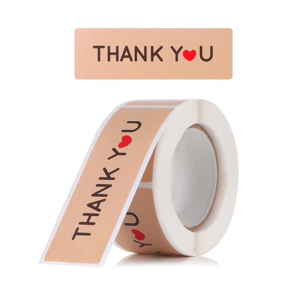 120PCS Thank You For Your Orders Stickers Sealing Labels Small Business Packaging Decals Gifts Wrapping Party Crafts Supplies