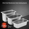 Thickened Stainless Steel Gastronorm Food Pan