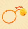 1Pcs Kick Throw Jump Ball Children'S Jump Ball Kindergarten Outdoor Jump Toys Single Leg Kick Throw Loop Loop Kick Jump Ball