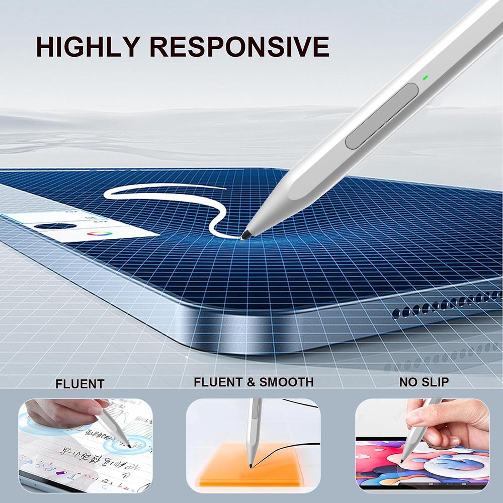 Smart Precision Stylus Pen Long Working Time Capacitive Pencil Pro for iPad Pro Microsoft Surface Pro Tablet