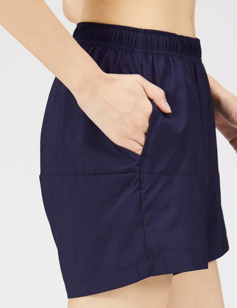 Blue Sports Outer Running Pants Water Repellent DHY611 Navy Japan S To Japanese Size [CEDA X/Wacoal] CW-X (3/4 Length) Women's (Equivalent S)