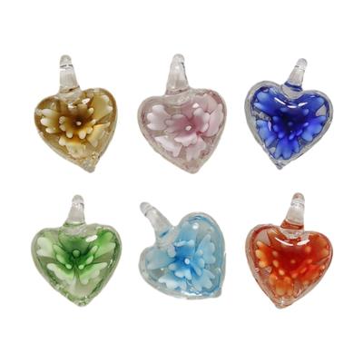 Glass Love Heart Pendants DIY Necklace Bracelet Earrings Setting Pendant for Jewelry Making Findings Vanlentines Gift