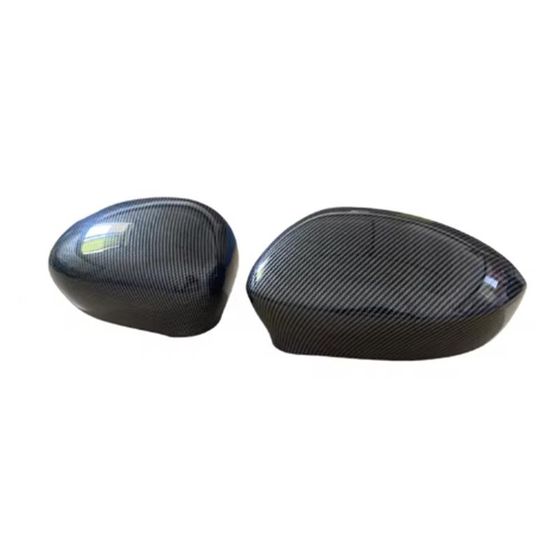 2pcs Car Side Mirror Cover Reverse Mirror Cap For Fiat 500 500C Abarth 2007-2025 Automobile Replacement Case Shell  Accessory