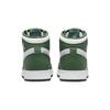 Air Jordan 1 Retro High OG GS Gorge Green Kids Sneakers Metallic-Silver White 575441-303