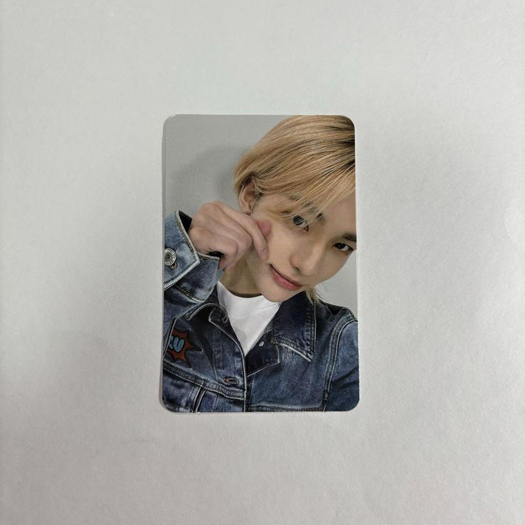 [USED] Stray Kids Hyunjin Trading Card Soundwave Lucky Drop 2nd