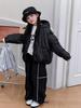 New 2025 Girls' Fashion Winter Coat - Hooded, Thick, 90% White Duck Down Jacket