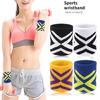 1 Pair Sports Wristband for Man and Women Sweatbands Absorbent Sweatbands Running Tennis Wrist Band