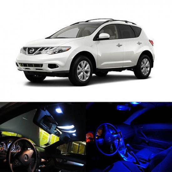 6 x Полный пакет светодиодного освещения салона для Nissan Murano 2009-2014
