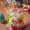 25pcs Christmas Festival Gift Bags Perfect for Birthdays Parties and Holiday Decor Ideal for Candy Biscuit Cookies Chocolate