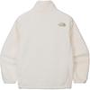 THE NORTH FACE COMFY ALPHA FLEECE ZIP UP Velvet feel Coat Unisex Butter NJ4FQ50K