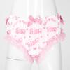 Men's Sexy Lingerie Shiny Ruffled Frilly Sissy Bikini Briefs Thong Panties Underwear Satin Shorts