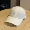 Ins Simple Kitten Embroidery Quick-drying Soft Top Baseball Cap Light and Breathable Outdoor Sports Sun Protection Cap Men and Women