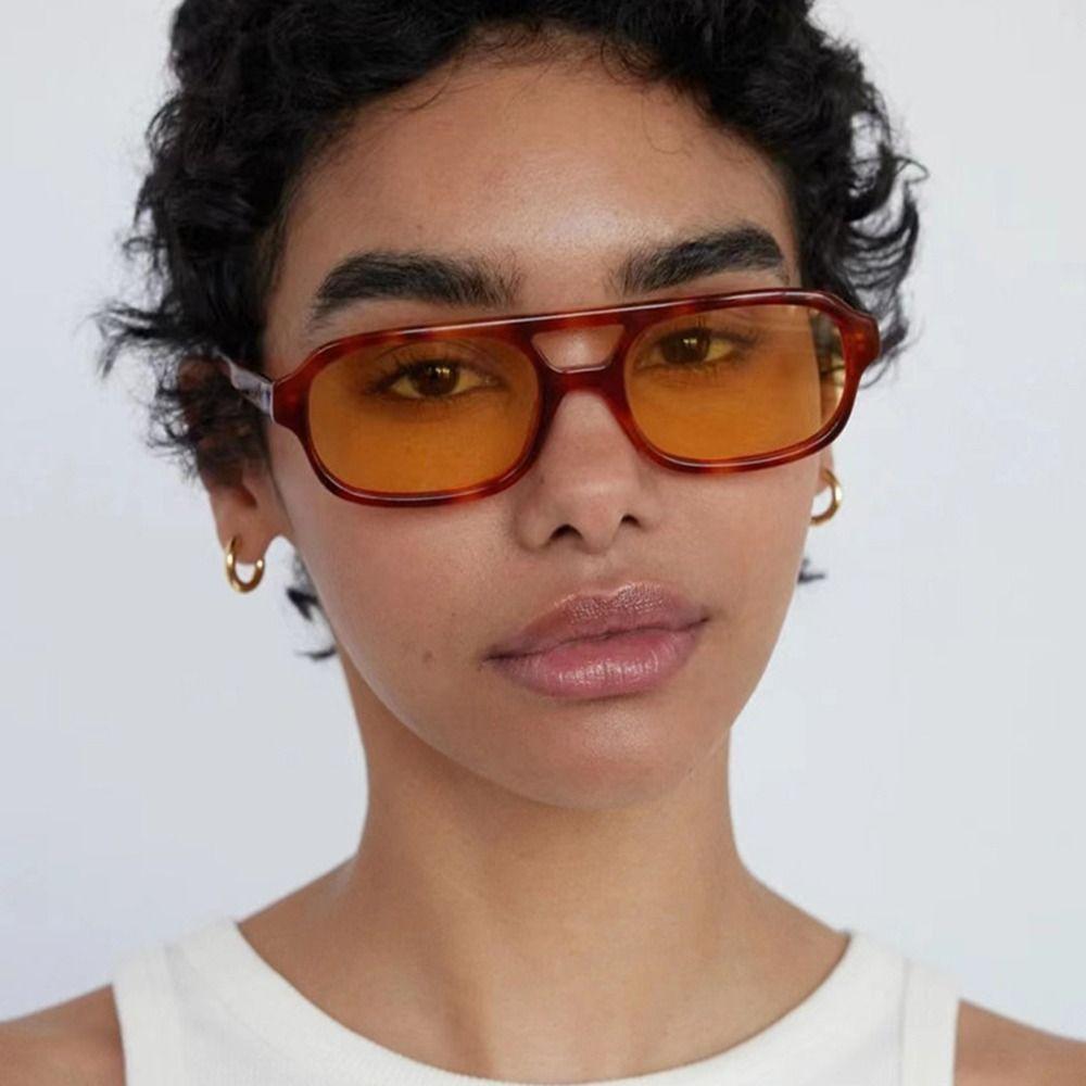 Trendy Stylish Retro Leopard Sunglasses Outdoor Leisure Trendy Women'S Eyewear Uv400 Eyewear For Women & Men