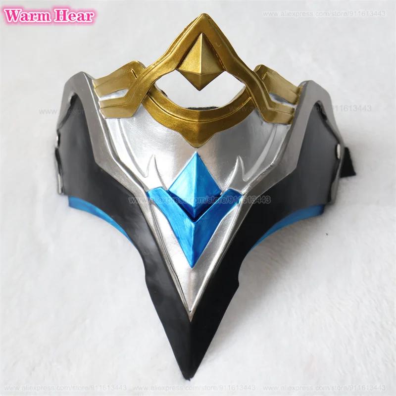 Fatui Synthetische Dokter II Dottore Pruik Lang 50cm Lichtblauw Cosplay Anime Pruik Hittebestendig Haar Halloween Feest Pruiken + Pruikkap One Size gray