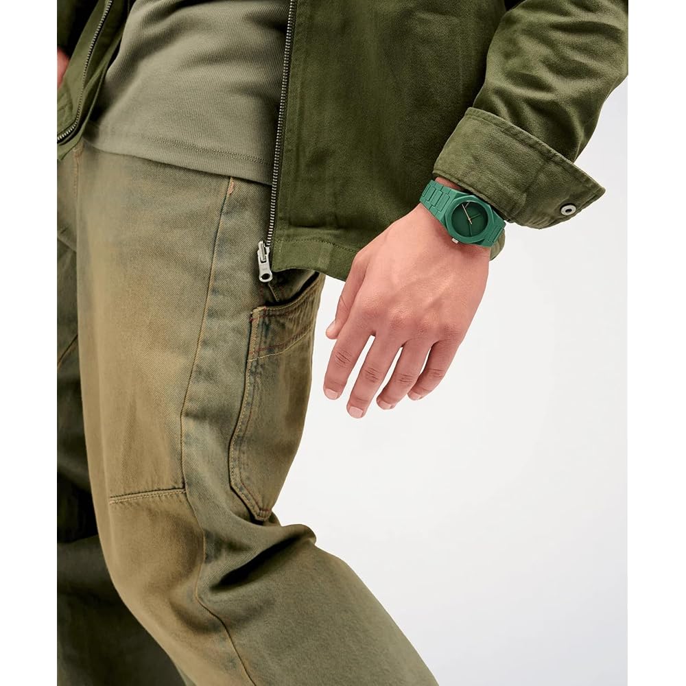 D1 Milano Unisex Watch PCBU10 Polycarbonate Green 37mm