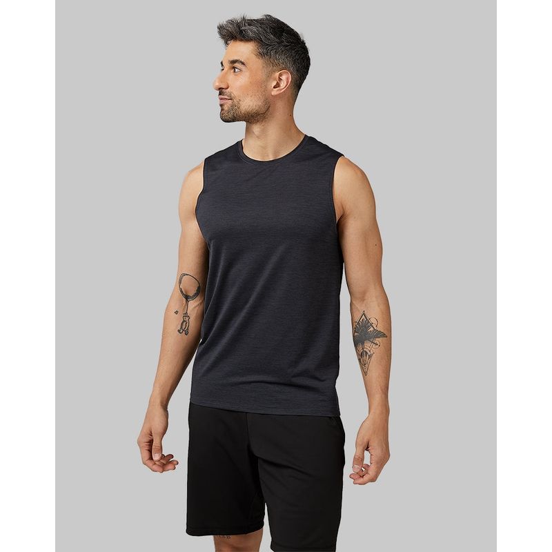 

Тонкая Повседневная Фитнес-Майка Без Рукавов Быстросохнущая Black XL