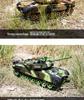 Large RC Parent-Child Tank Battle Toy: Rechargeable, Tracked Off-Road 2.4G Cannon Vehicle