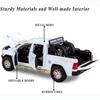 1/32 Toy Trucks for Boys RAM TRX 1500 Diecast Metal Pickup Truck Toys Pull Back Model Cars with Light and Sound for Kids Aged 3-7