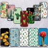RE63 Watercolour Cacti And Succulent Phone Case for Samsung Galaxy S20 S21 S22 Ultra FE + Plus A21S A22 A24 A25 A26 A30 A30S A31