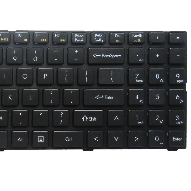 

Ru Applicable to Hasee Kingbook K580s I5 I7 D0/1/2/3 K580n Warlord K580c TWJ Keyboard TWC Fine shield K580P-i7 D3/K580P-i7 D4(Brand New])