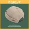 Poly Cotton Trendy Streetwear Hat For Men And Women Adjustable Brimless Design